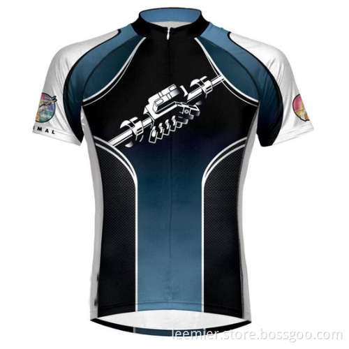 Wholesale Blank Custom Sublimation Printing Cycling Jerseys